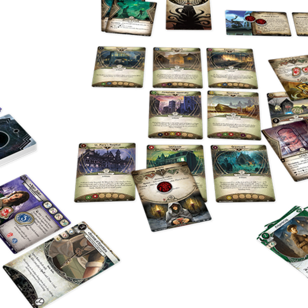 etb vs booster box Arkham Horror