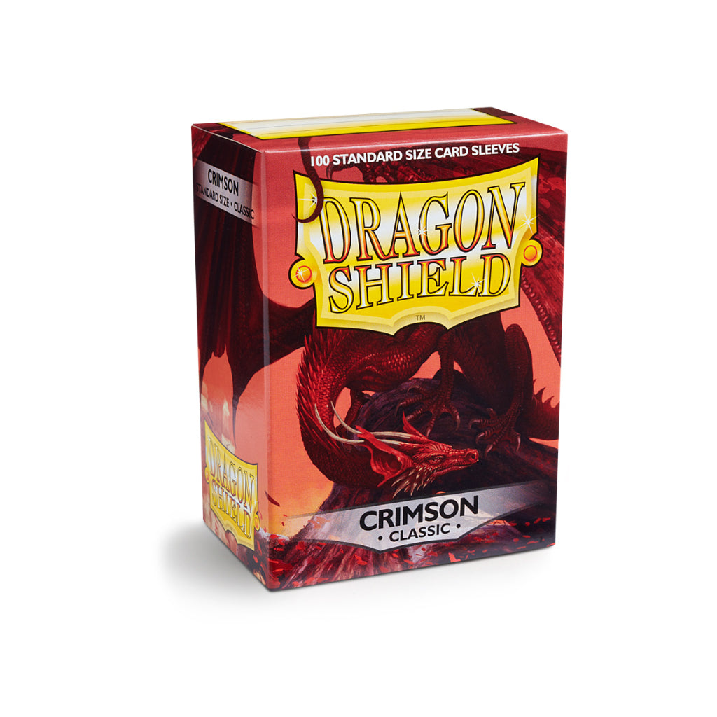 Dragon Shield Sleeves: Classic - Crimson (100)