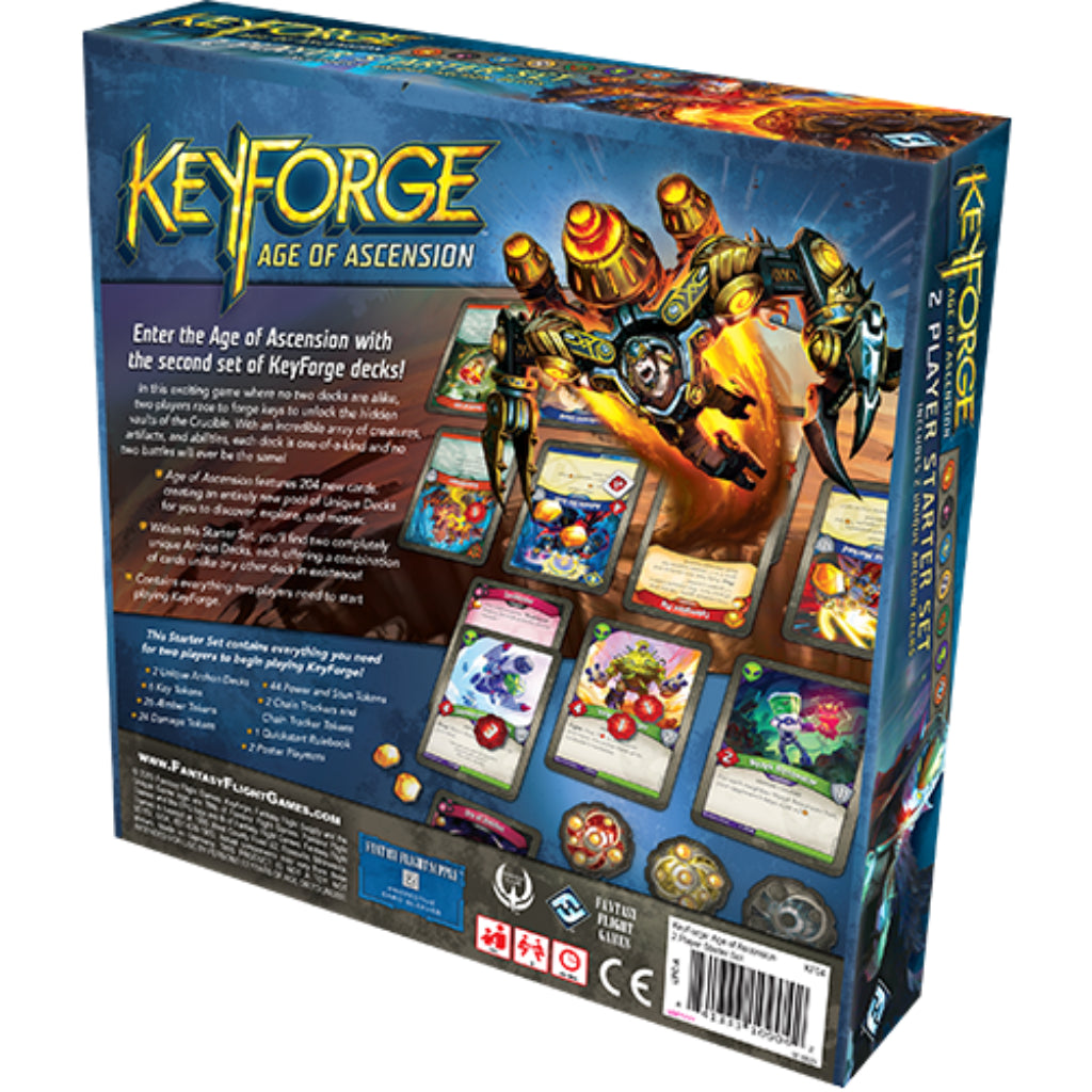 keyforge age of ascension booster box KeyForge: Age of Ascension Two-Player Starter