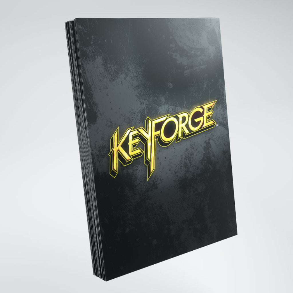KeyForge Logo Card Sleeves: Black KeyForge Logo Card Sleeves: Black