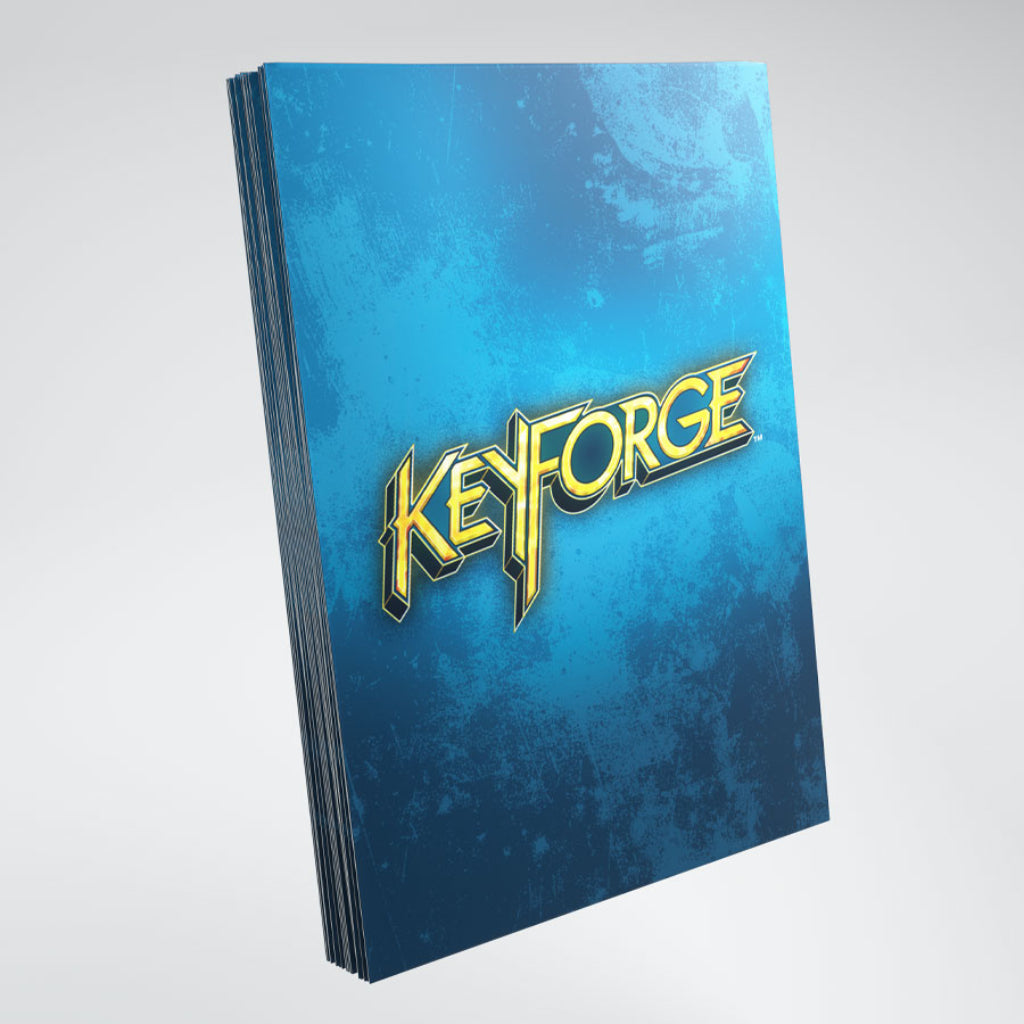 keyforge card sleeves KeyForge: Art Sleeve 150 plastic card sleeves to protect your deck from monster viscera and other annoyances. Gamegenic Sleeves – KeyForge Black