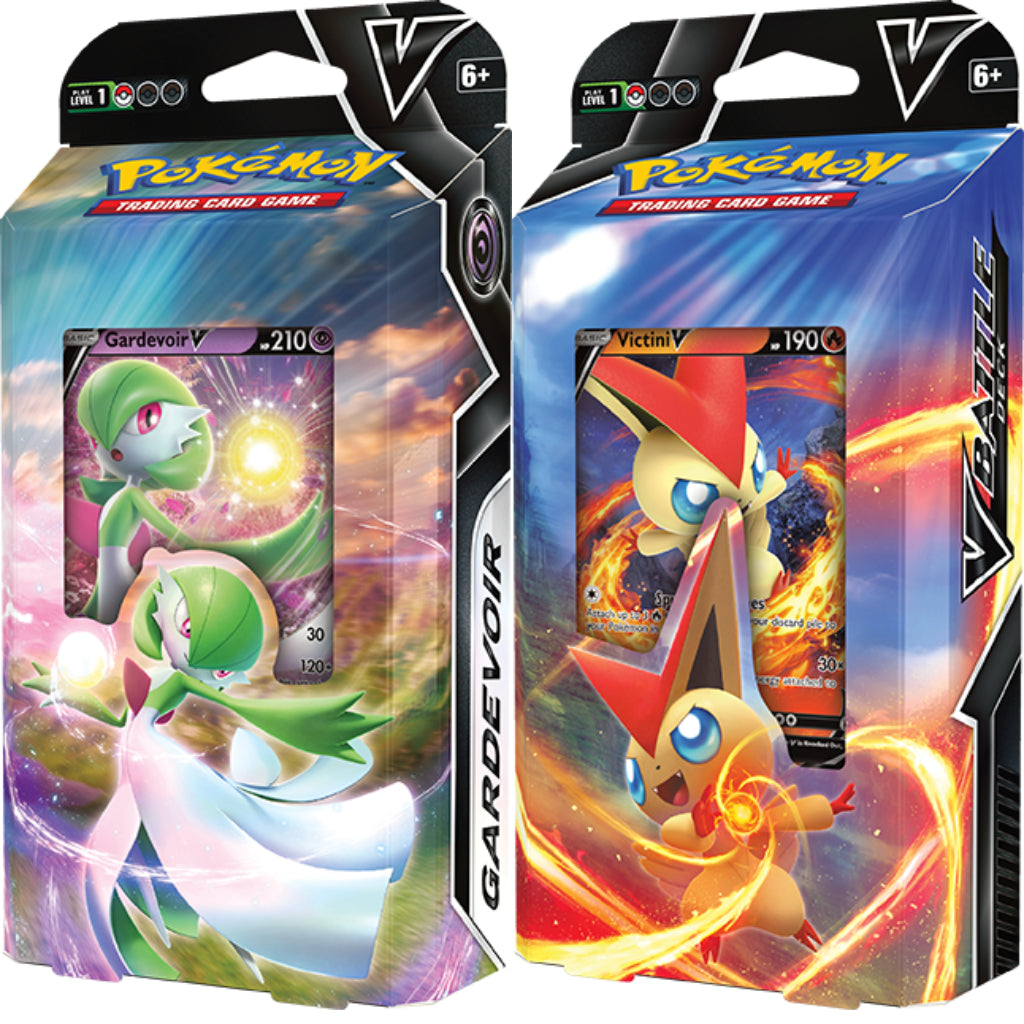 Pokemon TCG: V Battle Decks - Victini V and Gardevoir V Rock Cairn Games Pokemon TCG: V Battle Decks - Victini V and Gardevoir V Rock Cairn Games