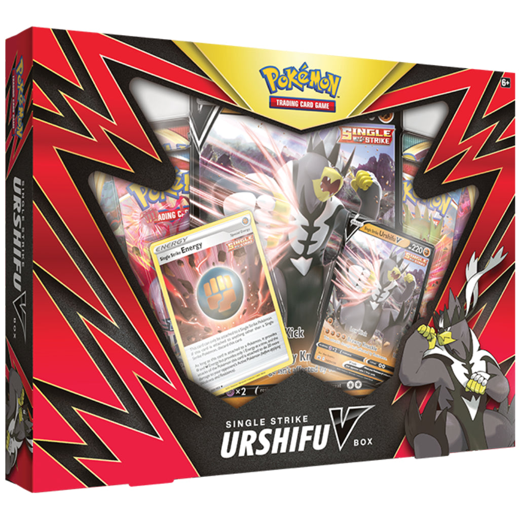 Pokemon TCG: Single/Rapid Strike Urshifu V Box  Rock Cairn Games