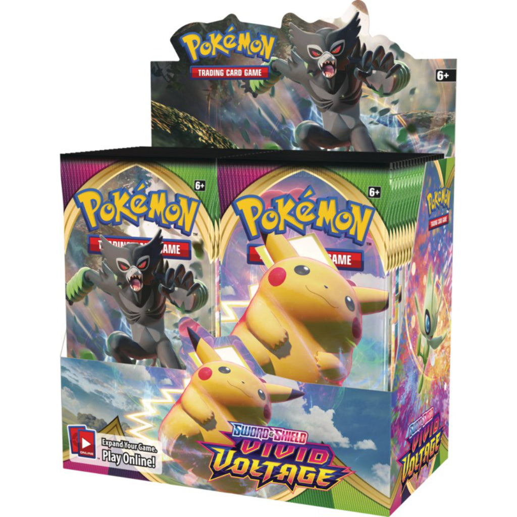 ss booster box Pokemon: SS4 Vivid Voltage Size:14